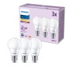 Philips Classic Set de 3 LED E27 4,9 watt 2700 kelvin 470 lumen