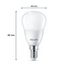 Philips Classic Lot de 3 LED E14 4,9 watt 2700 kelvin 470 lumen