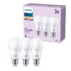 Philips Classic Lot de 3 LED E27 13 watt 2700 kelvin 1521 lumen