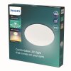 Plafonnier Philips Moire LED Blanc, 1 lumière