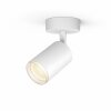 Plafonnier Philips Hue Fugato LED Blanc, 1 lumière, Changeur de couleurs