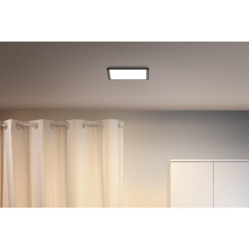Plafonnier Philips WiZ LED Noir, 1 lumière main product photo