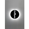 Applique murale Holländer LAVA LED Brun, Noir, Argenté, 3 lumières