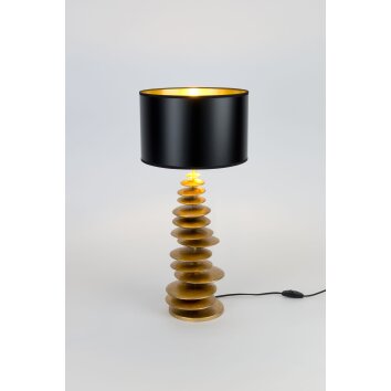 Lampe de table Holländer RUOTATORRE Or, 1 lumière