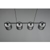 Suspension Trio Burton Noir, 4 lumières