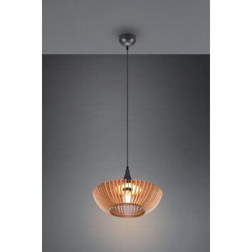 Suspension Trio Colino Anthracite, 1 lumière