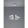 Suspension Reality Parma LED Chrome, 1 lumière