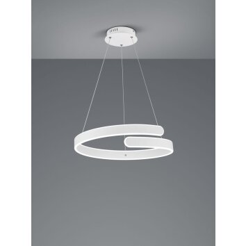 Suspension Reality Parma LED Blanc, 1 lumière