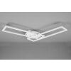 Plafonnier Reality Twister LED Blanc, 1 lumière, Télécommandes