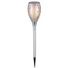 Luminaire déco Globo SOLAR LED Argenté, 36 lumières