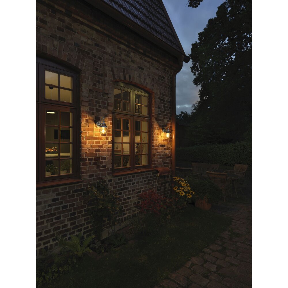 Applique murale d'extérieur Konstsmide Cerignola Argenté, 1 lumière main product photo