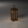Lampe à poser Konstsmide Cannes LED Rouille, 5 lumières