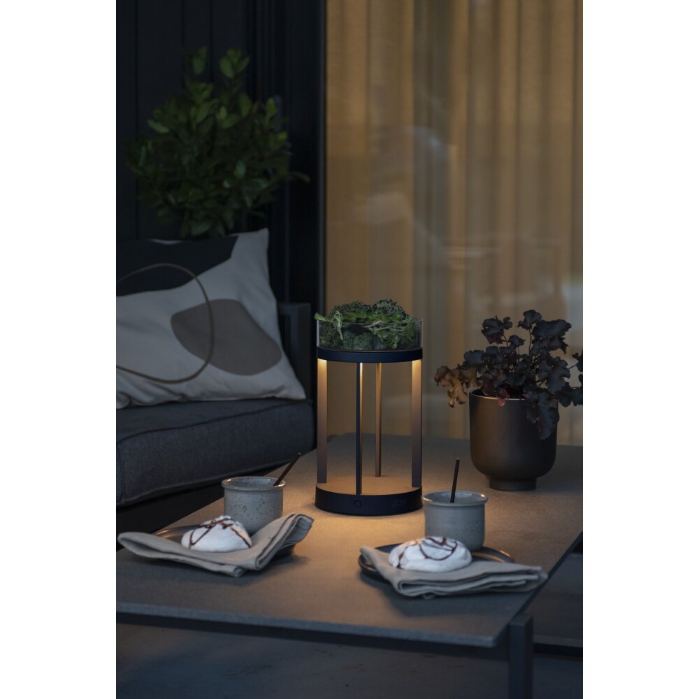 Lampe à poser Konstsmide Chieti LED Noir, 1 lumière main product photo