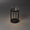 Lampe à poser Konstsmide Chieti LED Noir, 1 lumière