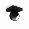 Plafonnier Philips Hue Buckram LED Noir, 1 lumière, Télécommandes