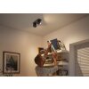 Plafonnier Philips Hue Buckram LED Noir, 2 lumières, Télécommandes Plafonnier Philips Hue Buckram LED Noir, 2 lumières, Télécommandes