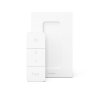 Plafonnier Philips Hue Buckram LED Noir, 4 lumières, Télécommandes