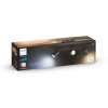 Plafonnier Philips Hue Runner LED Noir, 3 lumières, Télécommandes