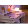 Lampe de table Philips WiZ Hero LED Blanc, 1 lumière, Télécommandes, Changeur de couleurs