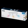 Plafonnier Philips WiZ IMAGEO LED Blanc, 3 lumières, Changeur de couleurs