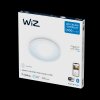 Plafonnier Philips WiZ Super Slim LED Blanc, 1 lumière