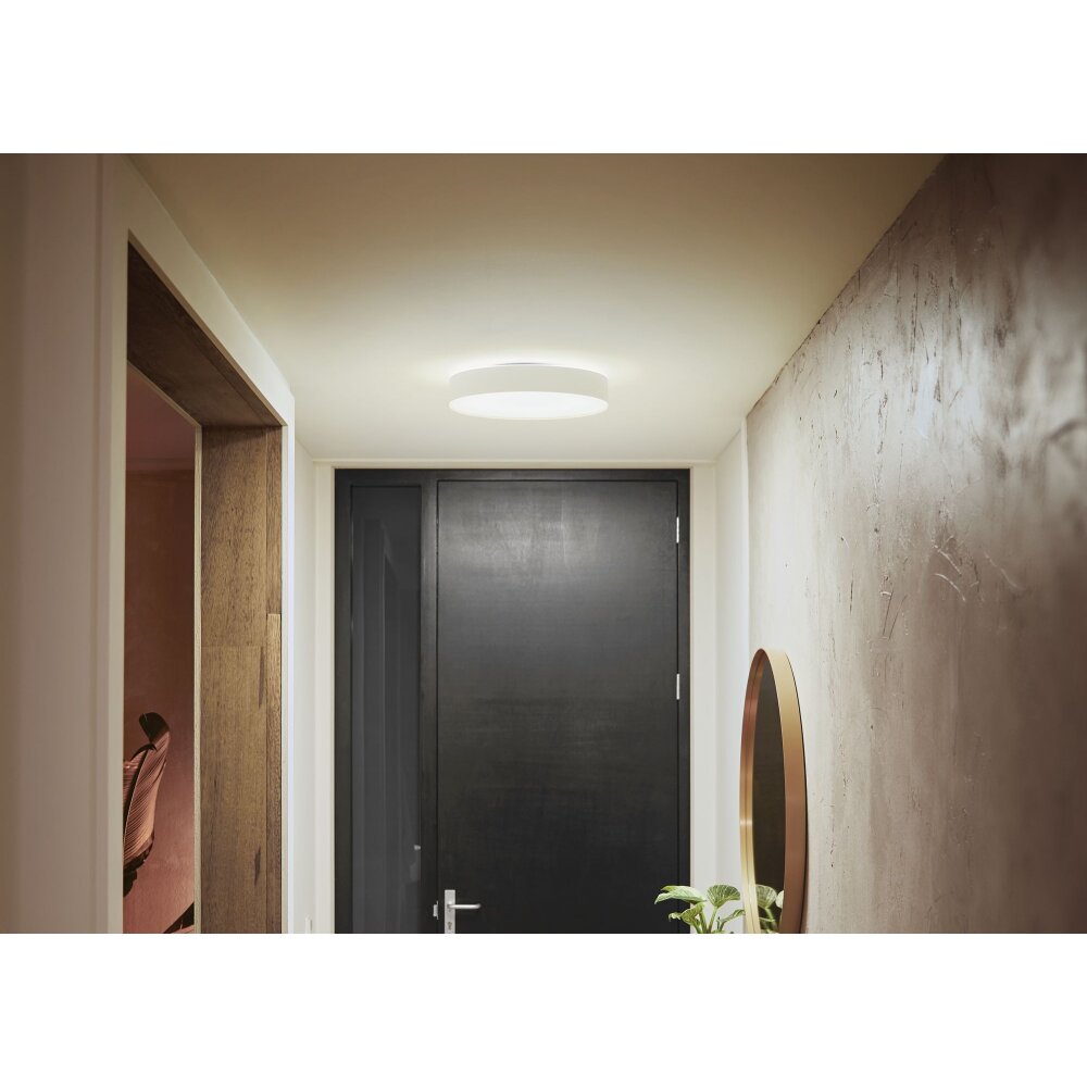 Plafonnier Philips Hue Enrave LED Blanc, 1 lumière, Télécommandes main product photo