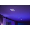 Spot encastrable Philips Hue Centura LED Blanc, 1 lumière, Changeur de couleurs