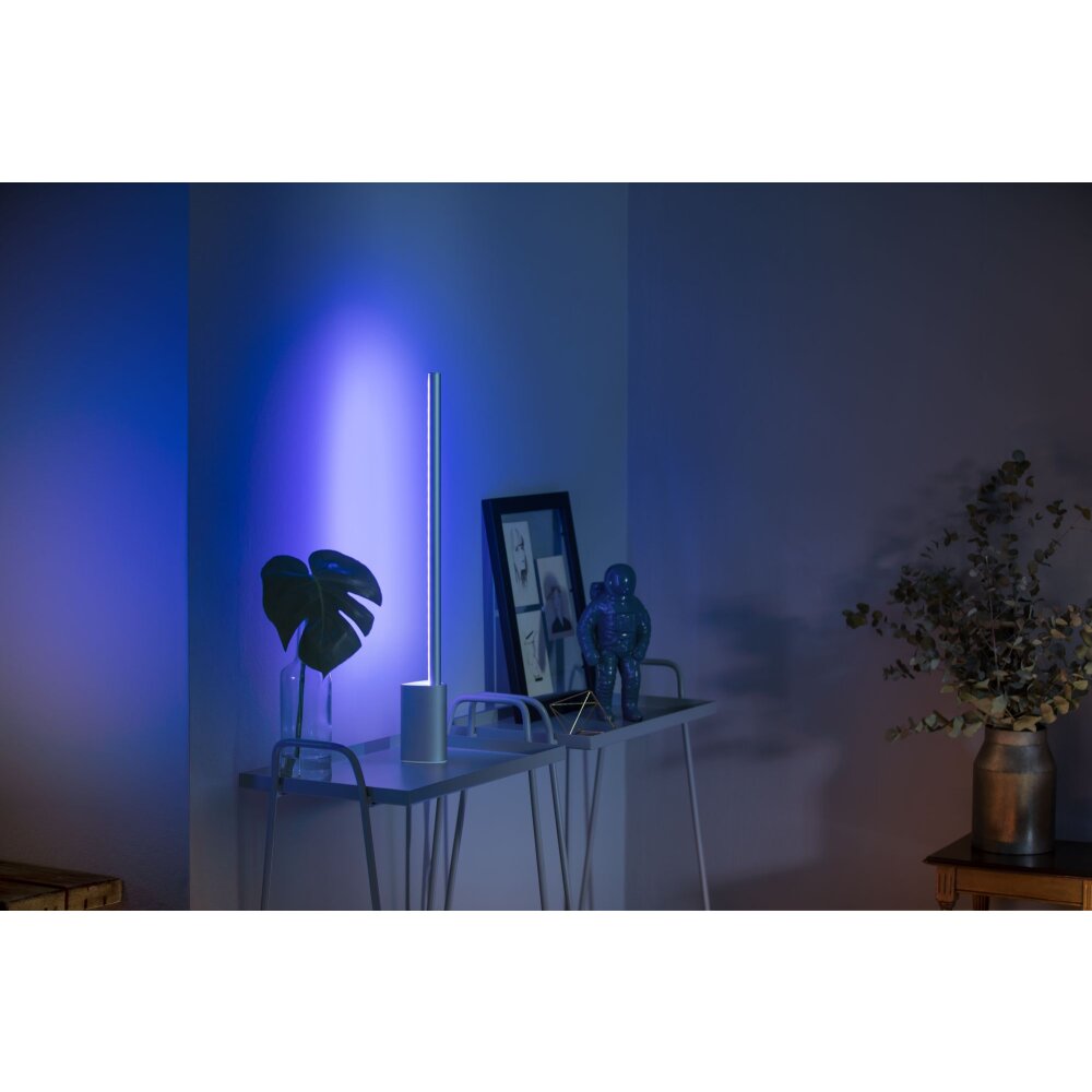 Lampe de table Philips Hue Gradient Signe LED Blanc, 1 lumière, Changeur de couleurs main product photo