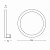 Applique murale Philips Hue Sana LED Blanc, 1 lumière, Changeur de couleurs