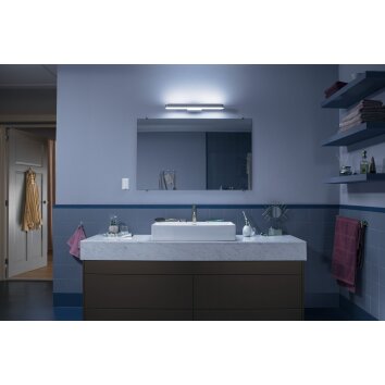 Applique murale Philips Hue Adore LED Chrome, 1 lumière, Télécommandes