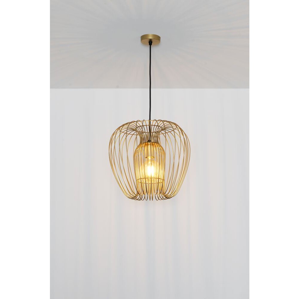 Suspension Holländer PROTETTO Or, 1 lumière main product photo