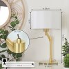 Lampe de table  Manhenha Laiton, 1 lumière