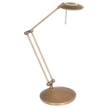 Lampe à poser Steinhauer Zodiac LED Bronze, 4 lumières