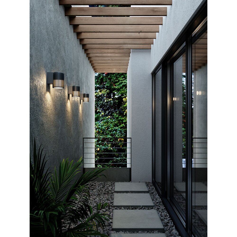 Applique murale d'extérieur Nordlux MATR Noir, 1 lumière main product photo