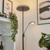 Lampadaire à vasque  Huallilemu LED Anthracite, 2 lumières