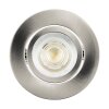 Spot encastrable Eglo SALICETO-Z LED Nickel mat, 1 lumière