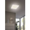 Plafonnier Eglo SALOBRENA-C LED Blanc, 1 lumière, Télécommandes, Changeur de couleurs