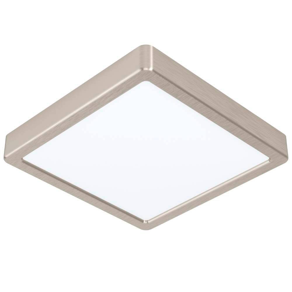 Plafonnier Eglo FUEVA-Z LED Nickel mat, 1 lumière main product photo