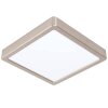 Plafonnier Eglo FUEVA-Z LED Nickel mat, 1 lumière