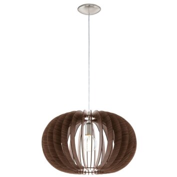 Suspension Eglo STELLATO Nickel mat, 1 lumière