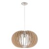 Suspension Eglo STELLATO Nickel mat, 1 lumière