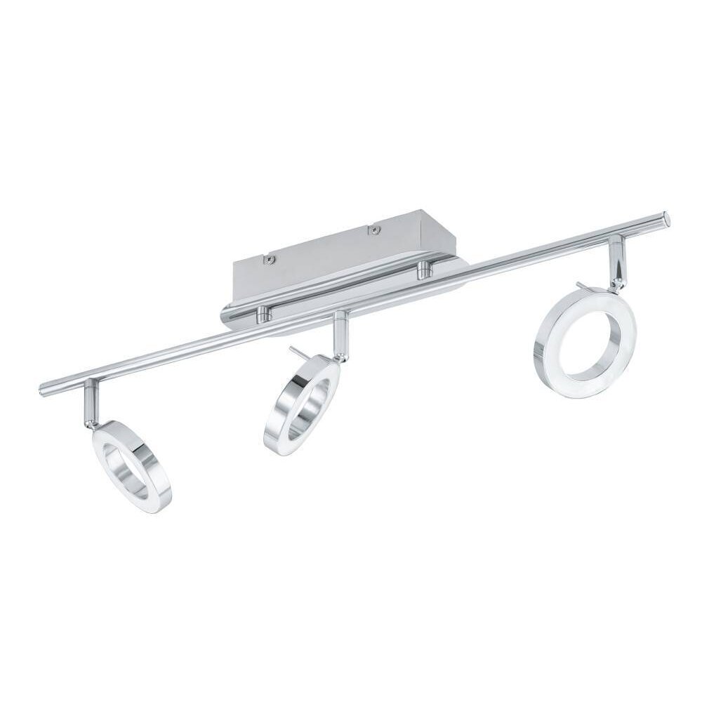 Plafonnier Eglo NAUDELLA LED Chrome, 3 lumières main product photo