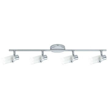 Plafonnier Eglo ORVIETO LED Chrome, 4 lumières