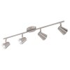 Plafonnier Eglo TRAVALE LED Nickel mat, 4 lumières