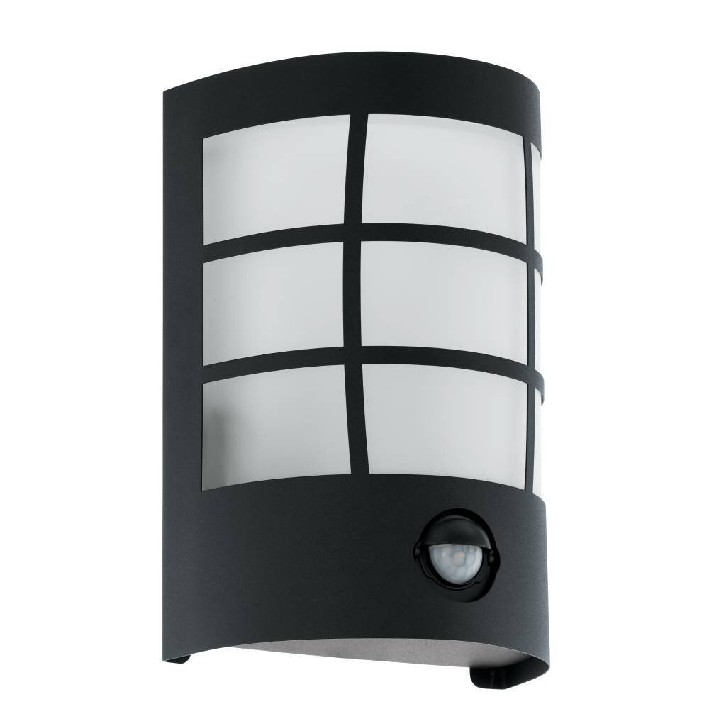 Applique murale d'extérieur Eglo CERNO LED Noir, 1 lumière, Détecteur de mouvement main product photo