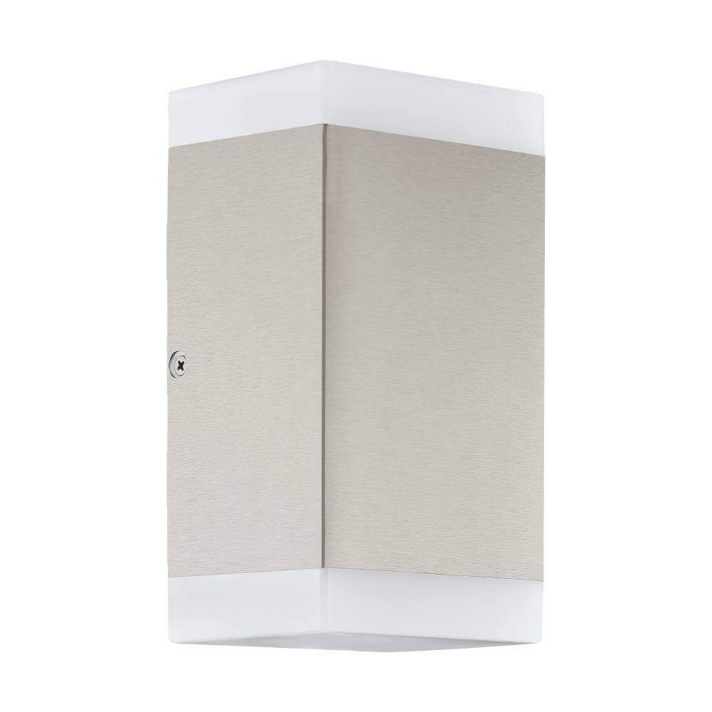Applique murale d'extérieur Eglo CARPINERA LED Acier inoxydable, 2 lumières main product photo