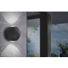 Applique murale d'extérieur Eglo ABUGO LED Noir, 2 lumières