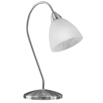 Lampe de table Eglo PASTO Nickel mat, 1 lumière