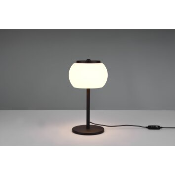 Lampe de table Trio Madison LED Noir, 1 lumière