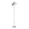 Lampadaire à vasque Paul Neuhaus PURE-MUTIL LED Acier brossé, 2 lumières